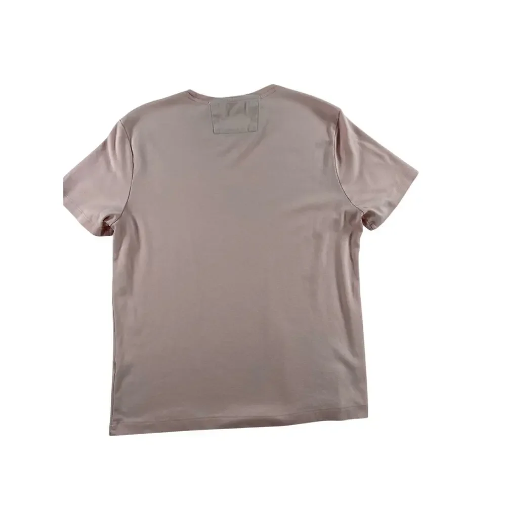 Banana Republic Mens Crewneck T-Shirt - Light Pink - Large